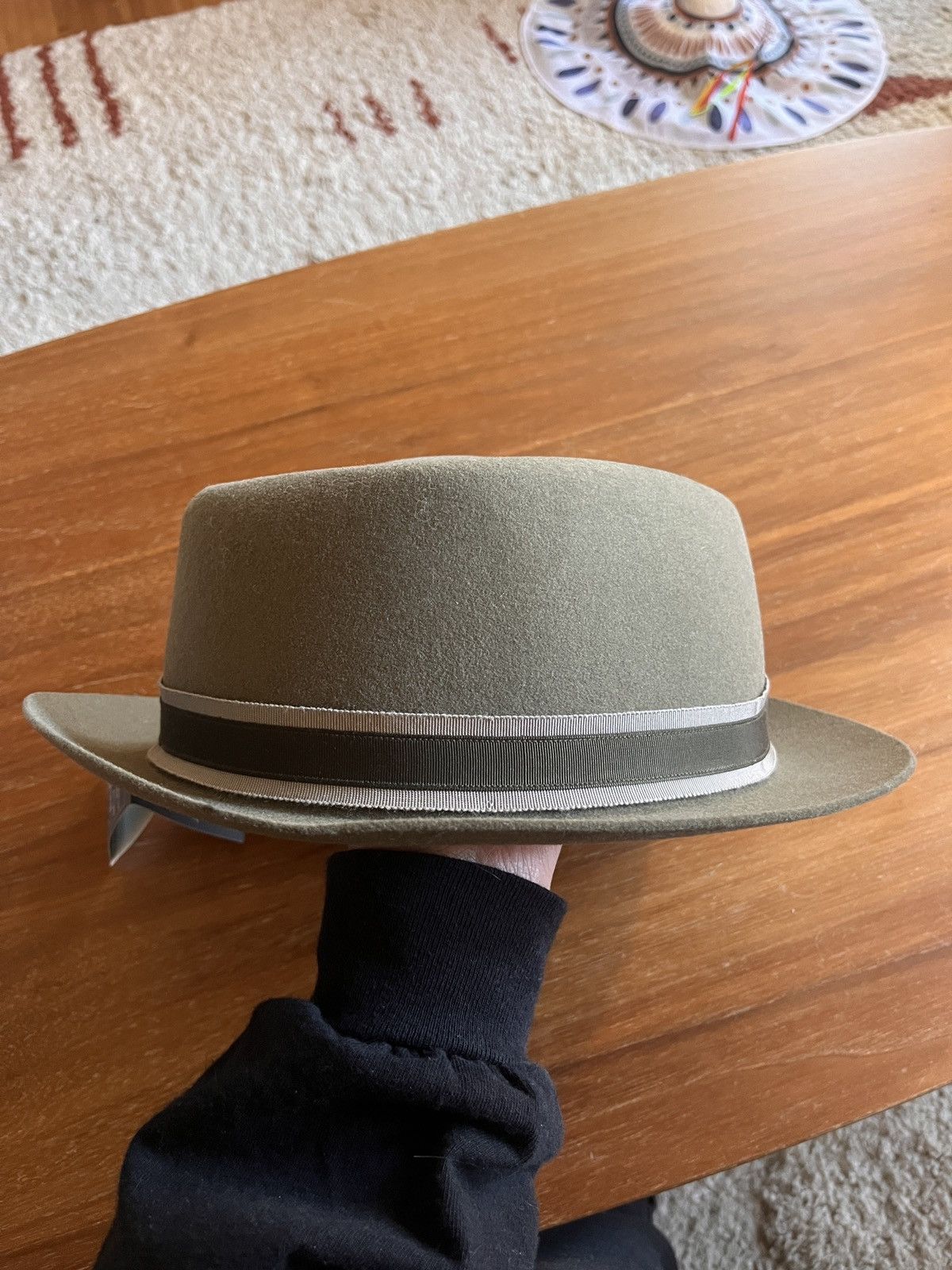 Goorin Bros. Wool Felt Goorin Bros Brothers Fedora Hat Green XXL 7 7/8 Size ONE SIZE - 3 Thumbnail