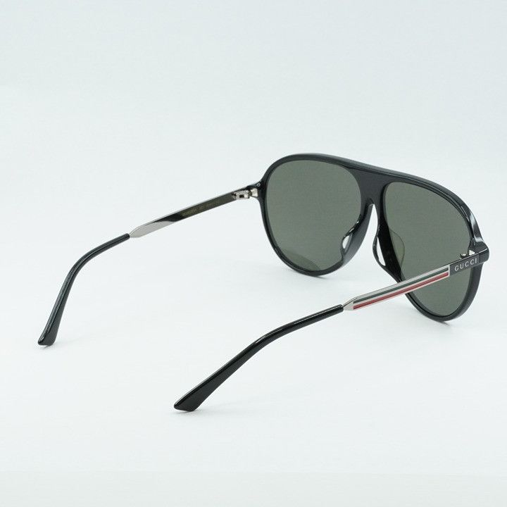 Gucci Gucci GG0829SA 001 Men Sunglasses Black Aviator Frame Size ONE SIZE - 3 Thumbnail