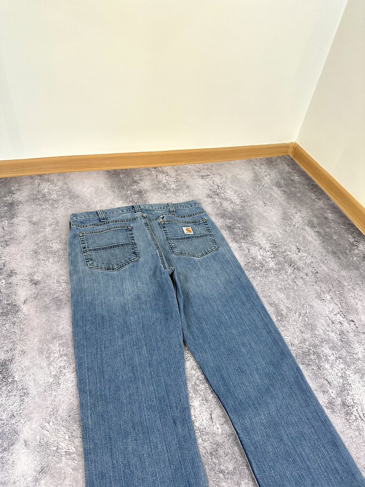Carhartt Vintage Carhartt American Light Blue Denim Y2K Opium Jeans Size US 36 / EU 52 - 5 Thumbnail