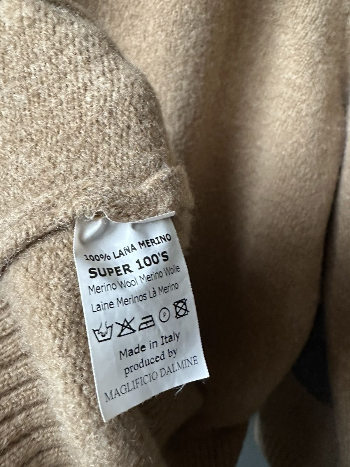Dalmine Dalmine Quarter Zip Wool Sweater Size US M / EU 48-50 / 2 - 5 Thumbnail