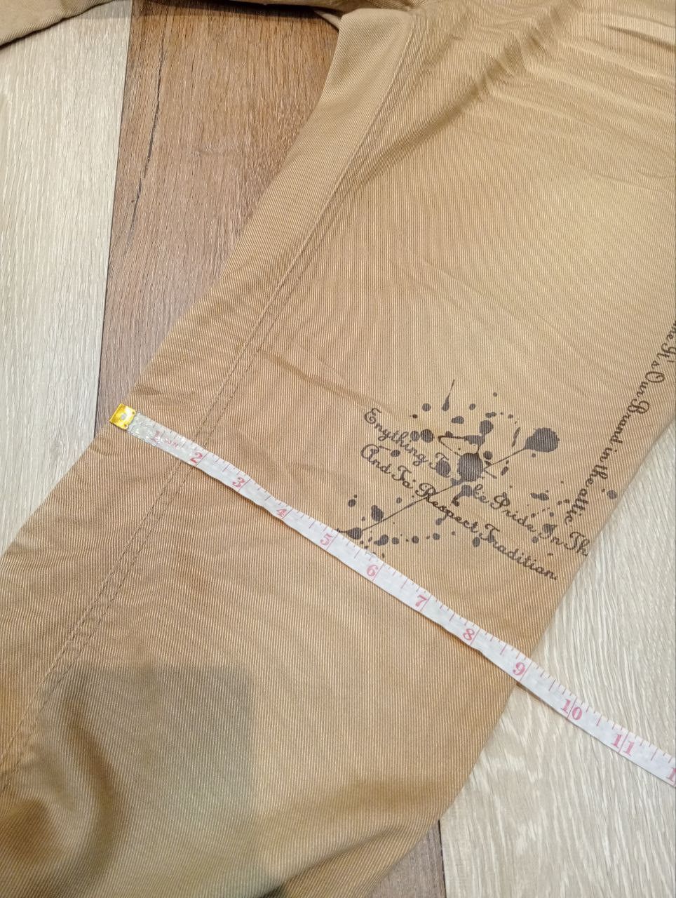 In The Attic IN THE ATTIC JAPAN EMBROIDERY SKULLS PANTS - SIZE L Size US 37 - 19 Thumbnail