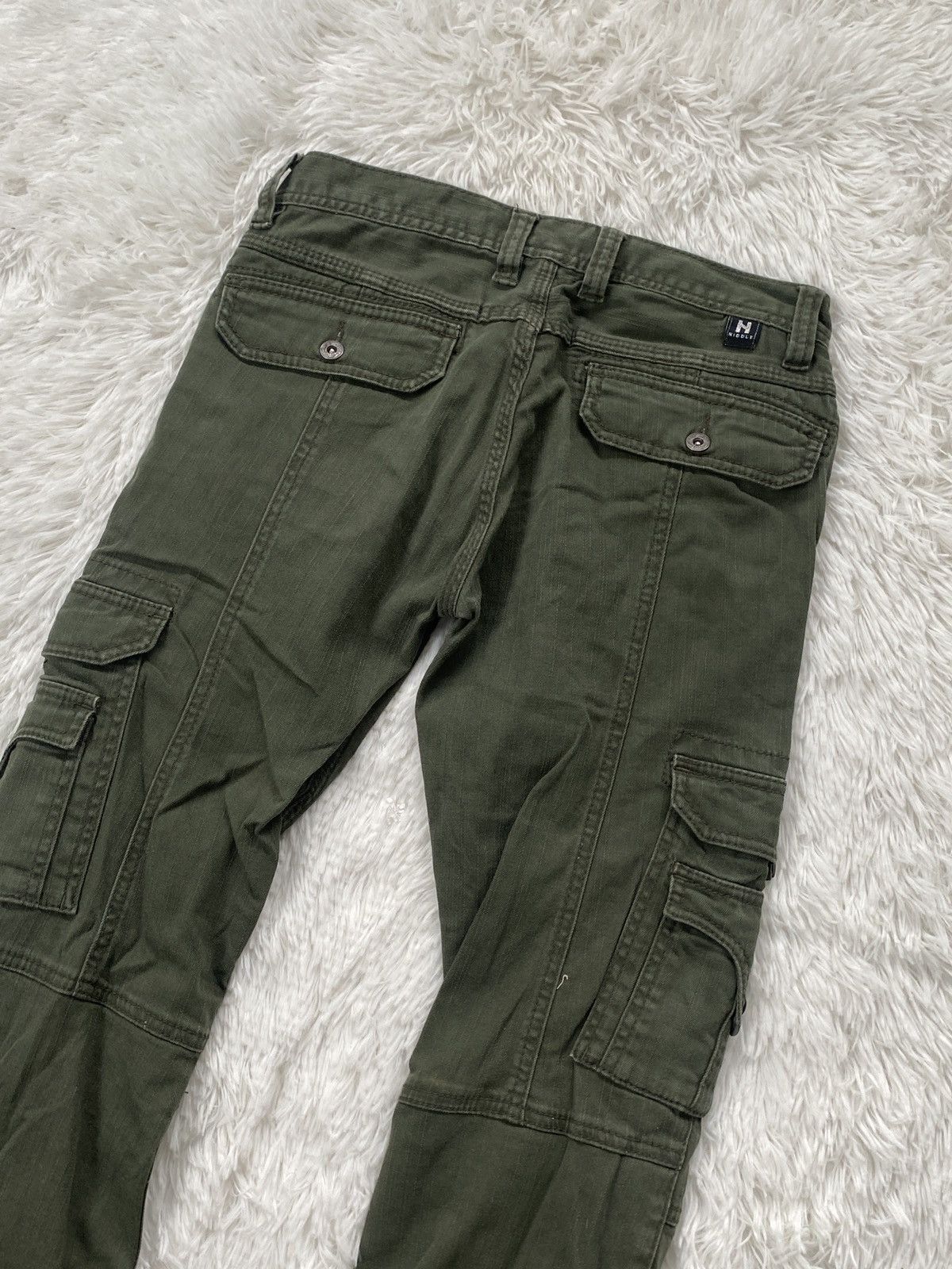 Nicole Club 🔥RARE🔥Hideaways By Nicole Club BOOTCUT multipocket cargo Size US 30 / EU 46 - 14 Thumbnail