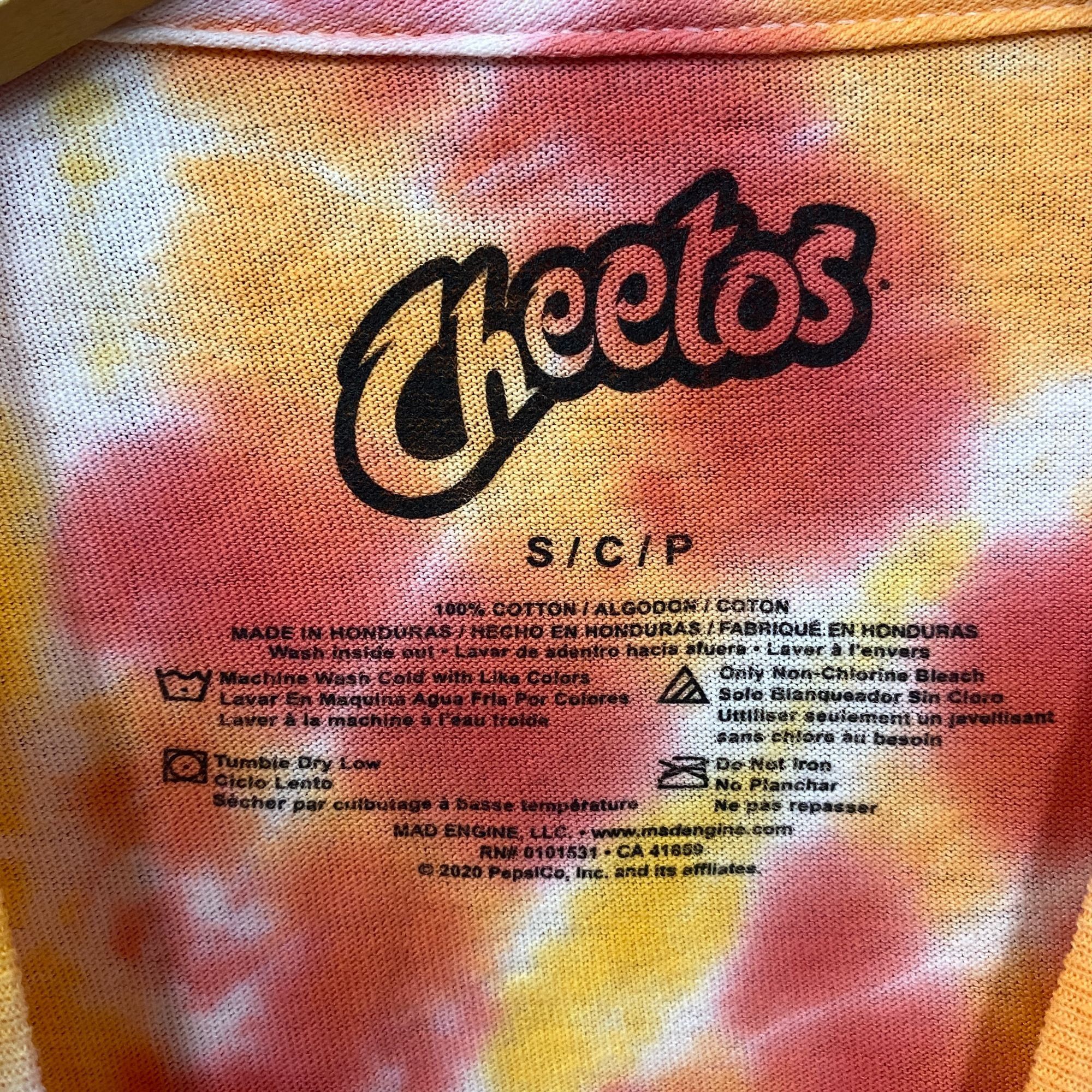 Other Cheetos Flamin' Hot Promo Tie Dye Long Sleeve T-Shirt Small Size US S / EU 44-46 / 1 - 4 Thumbnail