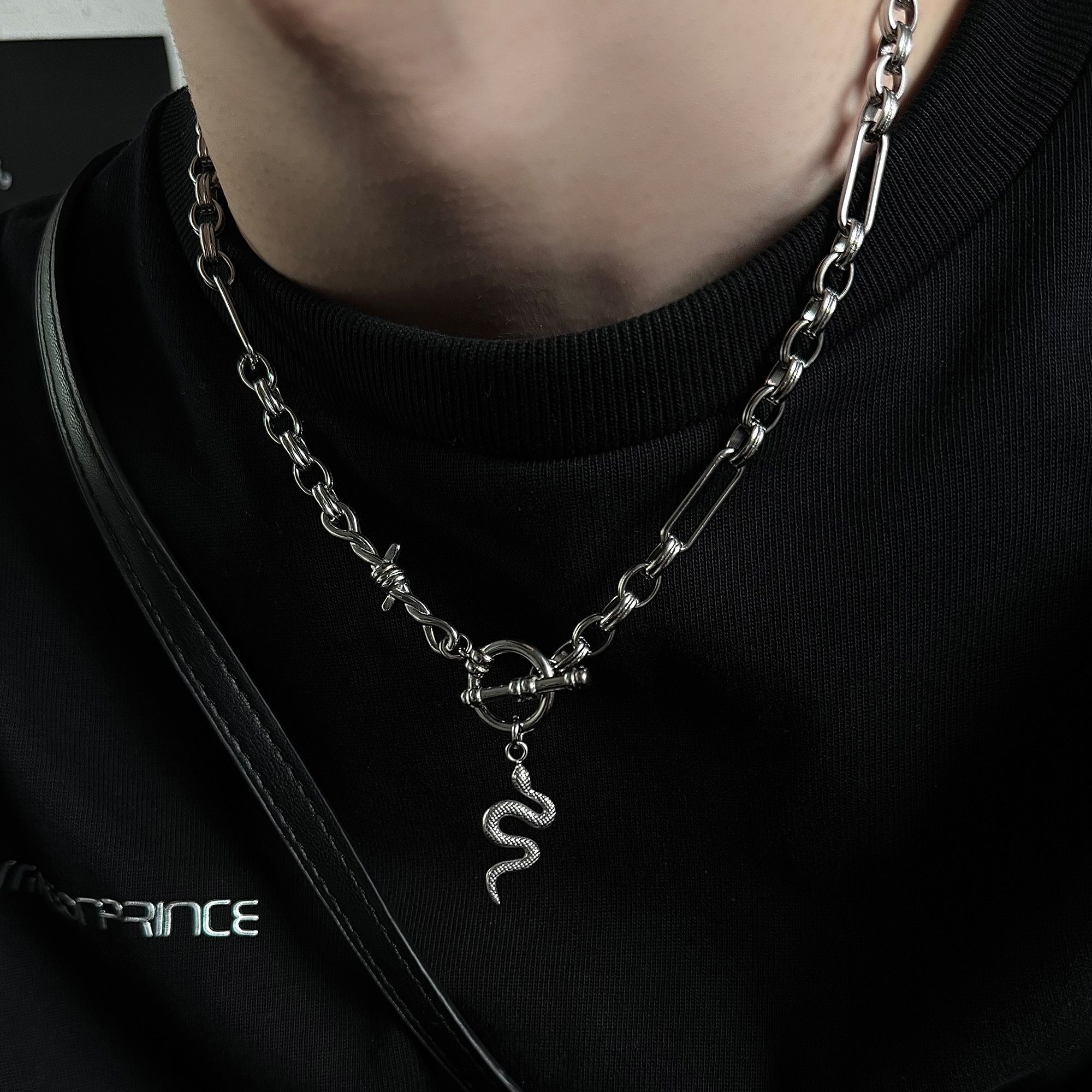Other Snake Future STEAL! Y2K Chains Necklace Chain Size ONE SIZE - 1 Thumbnail