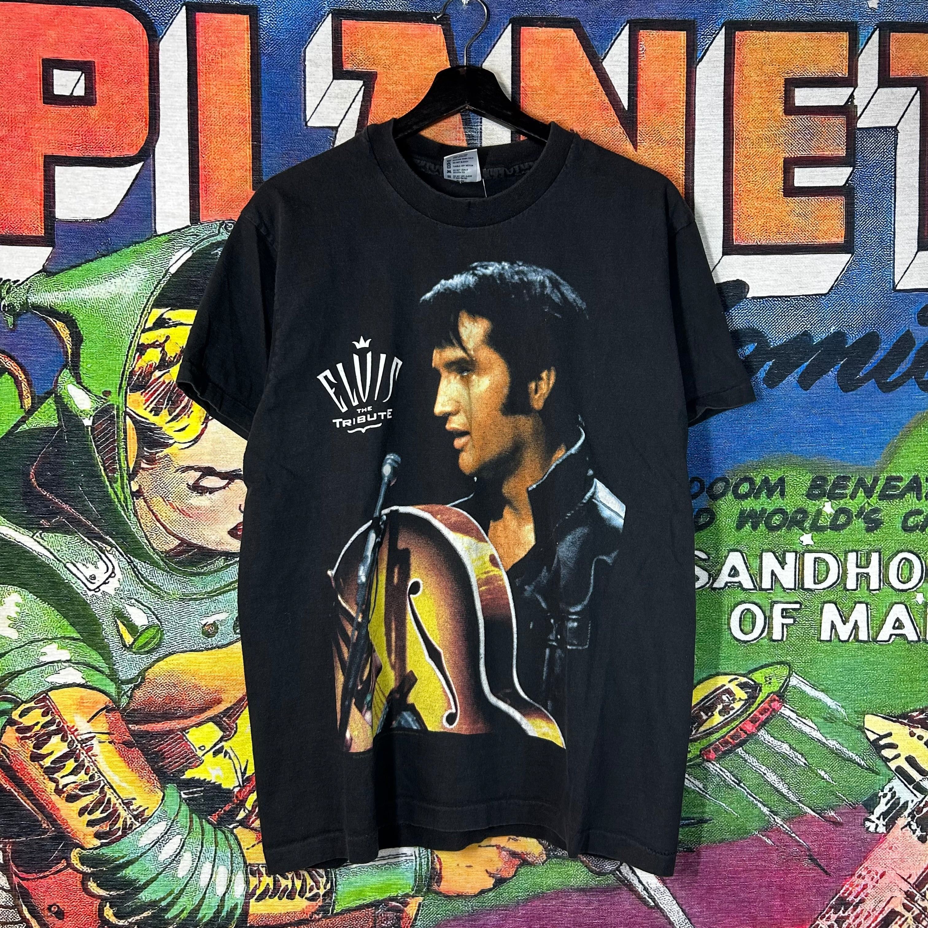 Vintage Vintage 90s Elvis Presley Tee Size Large Size US L / EU 52-54 / 3 - 1 Thumbnail