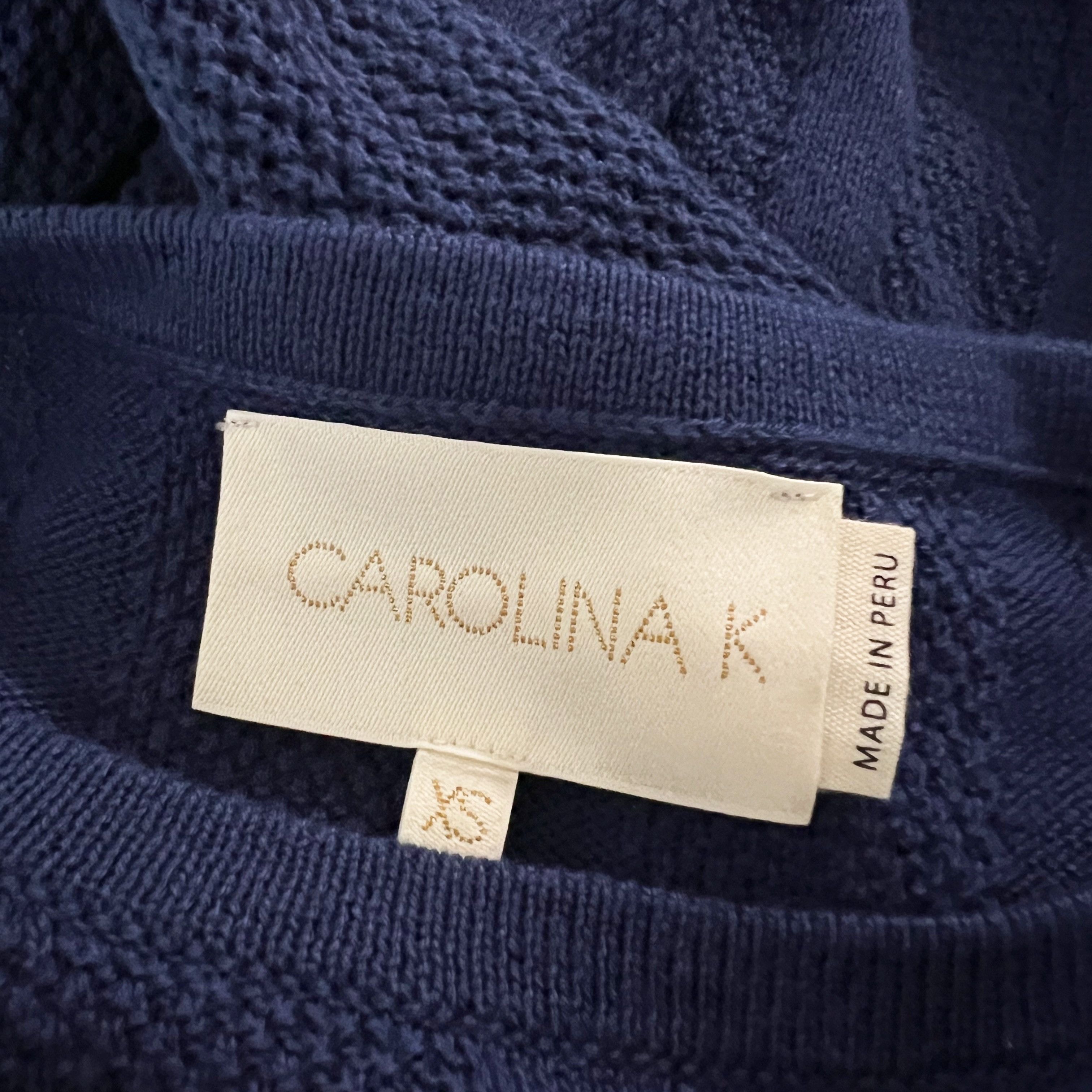 Carolina K Carolina K Hunter Fringed Pima Cotton Blend Size XS / US 0-2 / IT 36-38 - 2 Thumbnail