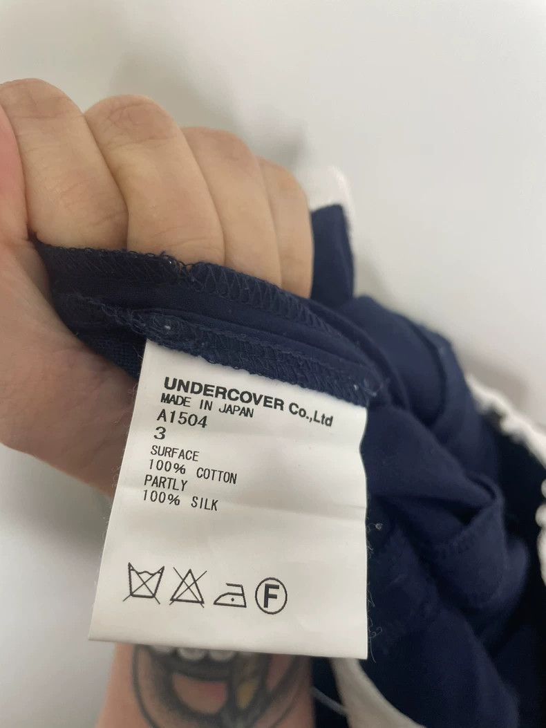 Undercover undercover size 3 08 SS Show Navy Blue Bandeau Pants 2502-N Size 24" / US 00 / IT 34 - 9 Thumbnail