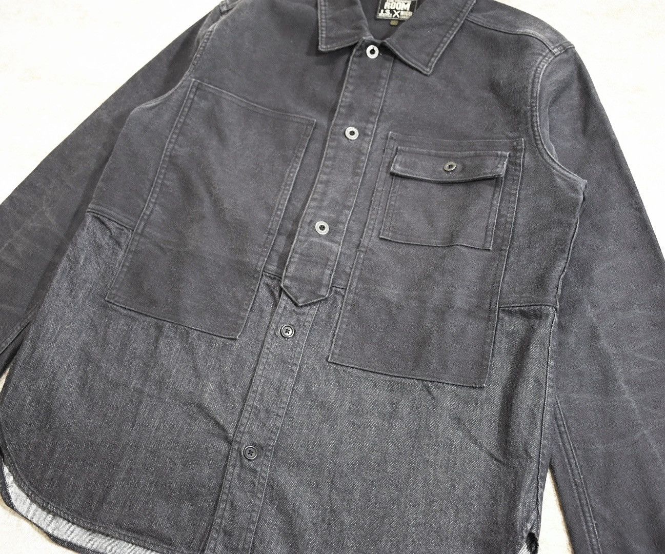 Nigel Cabourn Nige Cabourn x J.S.homestead Flannel Shirt Size US L / EU 52-54 / 3 - 6 Thumbnail