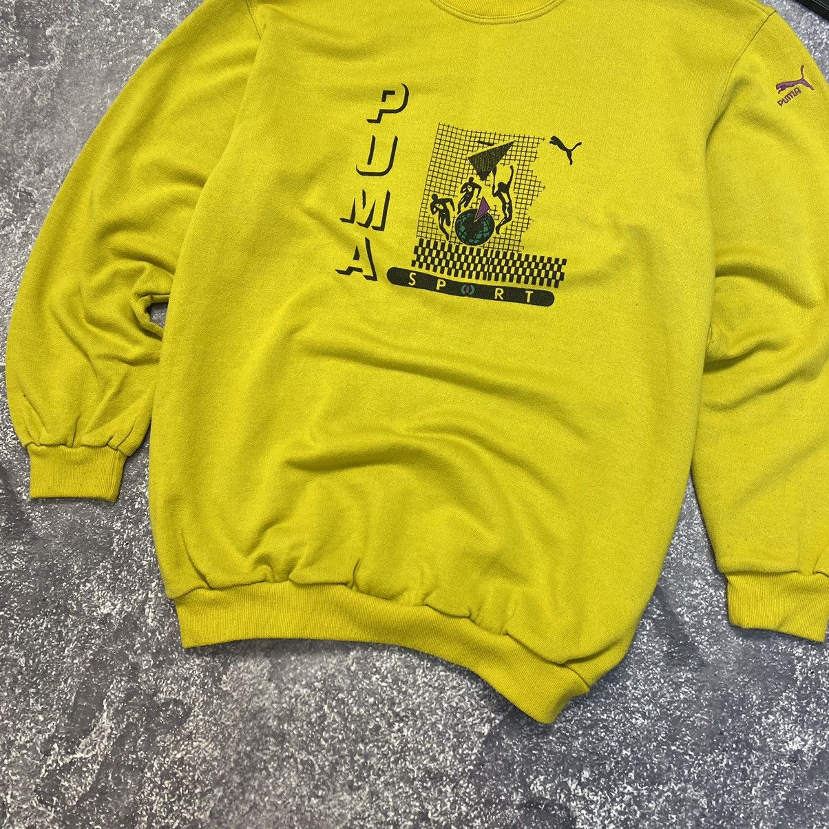 Puma Vintage Puma Big Graphic Logo 90’s Streetwear sweatshirt Size US S / EU 44-46 / 1 - 5 Thumbnail
