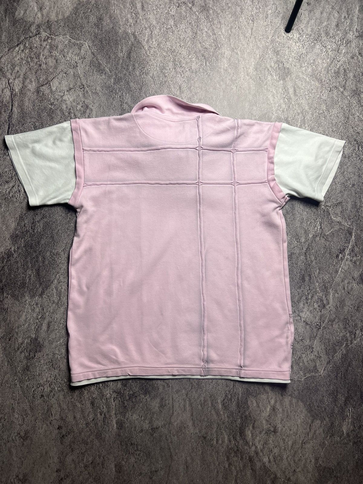 Japanese Brand Y2K archival Avant Garde japan blokecore style Polo Tee Size US M / EU 48-50 / 2 - 5 Thumbnail