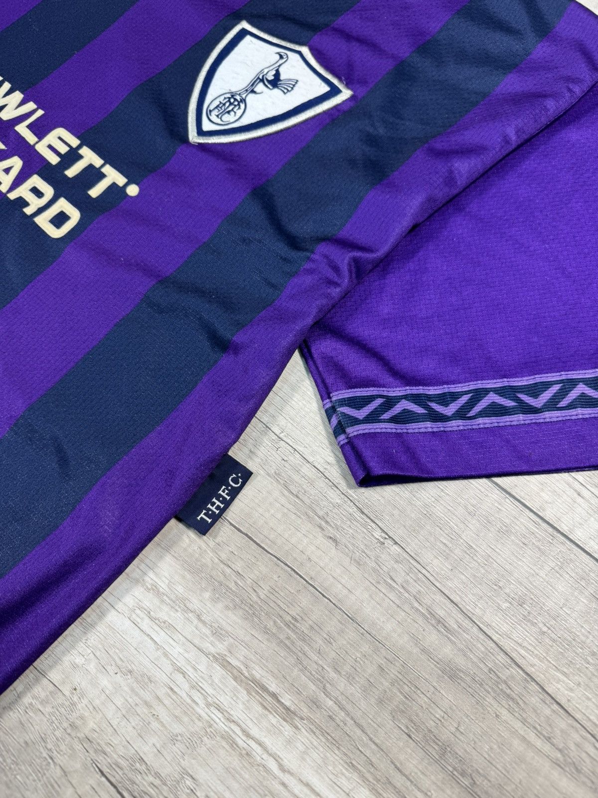PONY Pony Tottenham Hotspur 1995-1997 Away Soccer Vintage Jersey Size US L / EU 52-54 / 3 - 3 Thumbnail