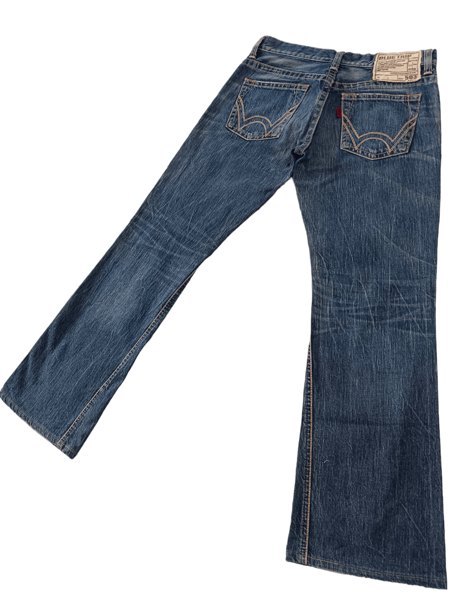 Edwin Edwin 503 Seditionaries Flared Denim Size US 29 - 4 Thumbnail