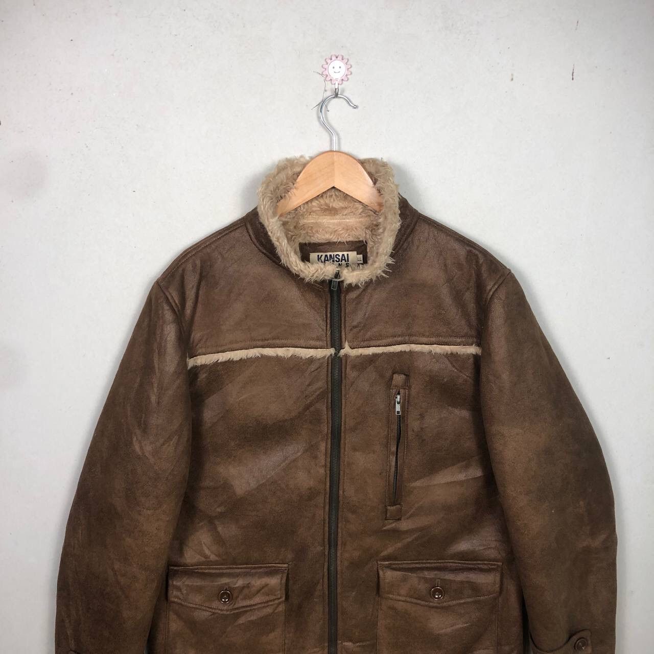 Japanese Brand × Kansai Yamamoto Vintage Kansai Jeans B-3 Jacket Winter Size US XL / EU 56 / 4 - 3 Thumbnail