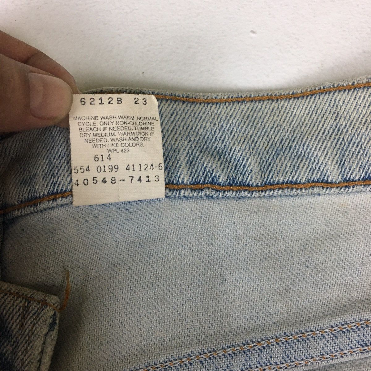 Levi's Vintage Clothing Vintage 90s Levi’s 540 Brown Label Flex Jeans Size US 40 / EU 56 - 11 Thumbnail