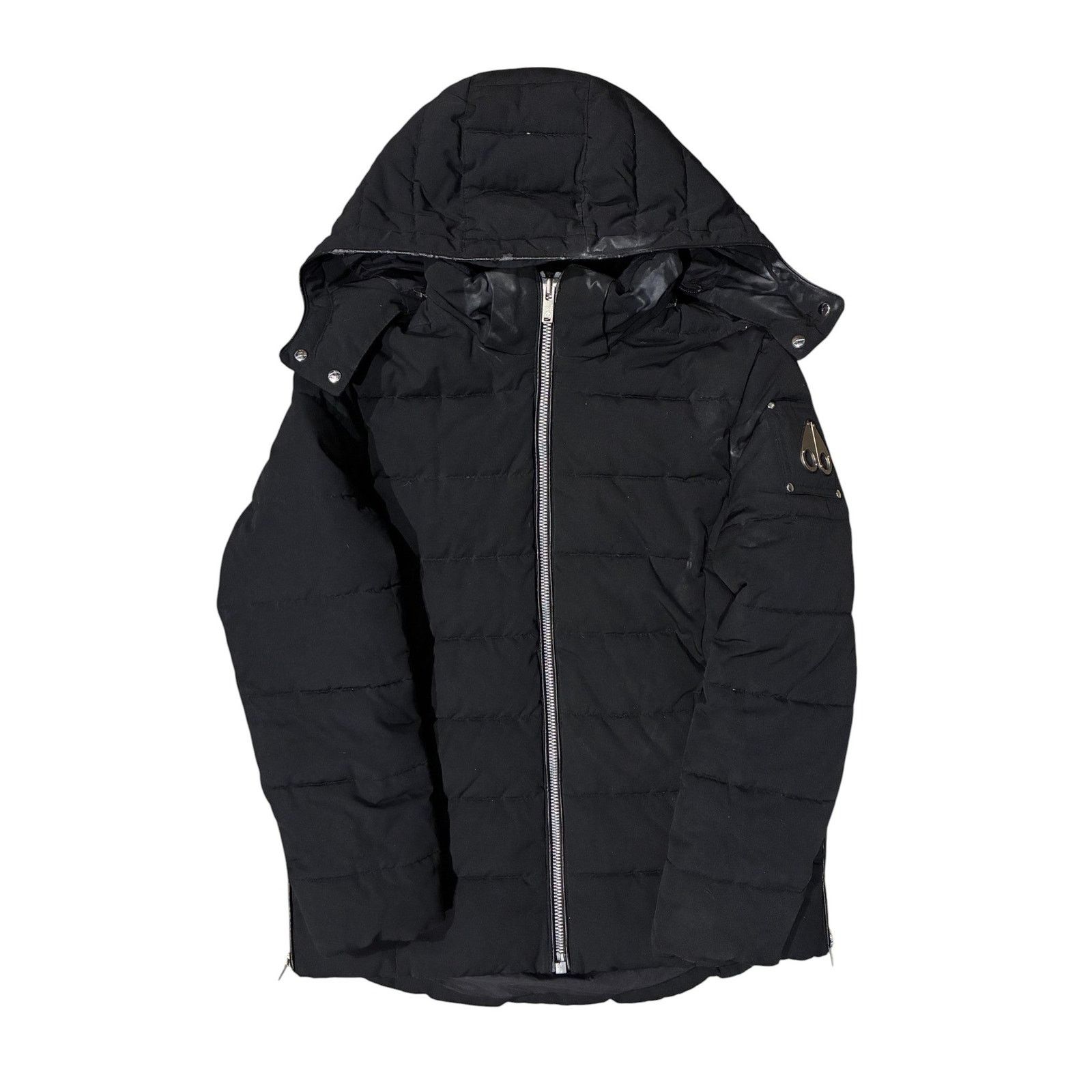 Moose Knuckles Moose Knuckle Black Jacket Size US XL / EU 56 / 4 - 1 Thumbnail
