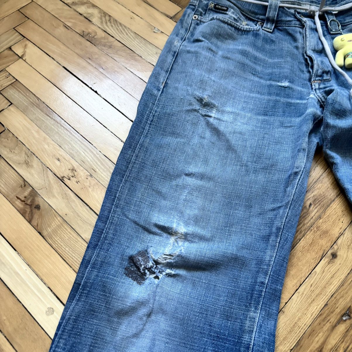 Ralph Lauren Last Drop‼️Vintage Polo Ralph Lauren Distressed Loose Jeans Size US 32 / EU 48 - 4 Thumbnail