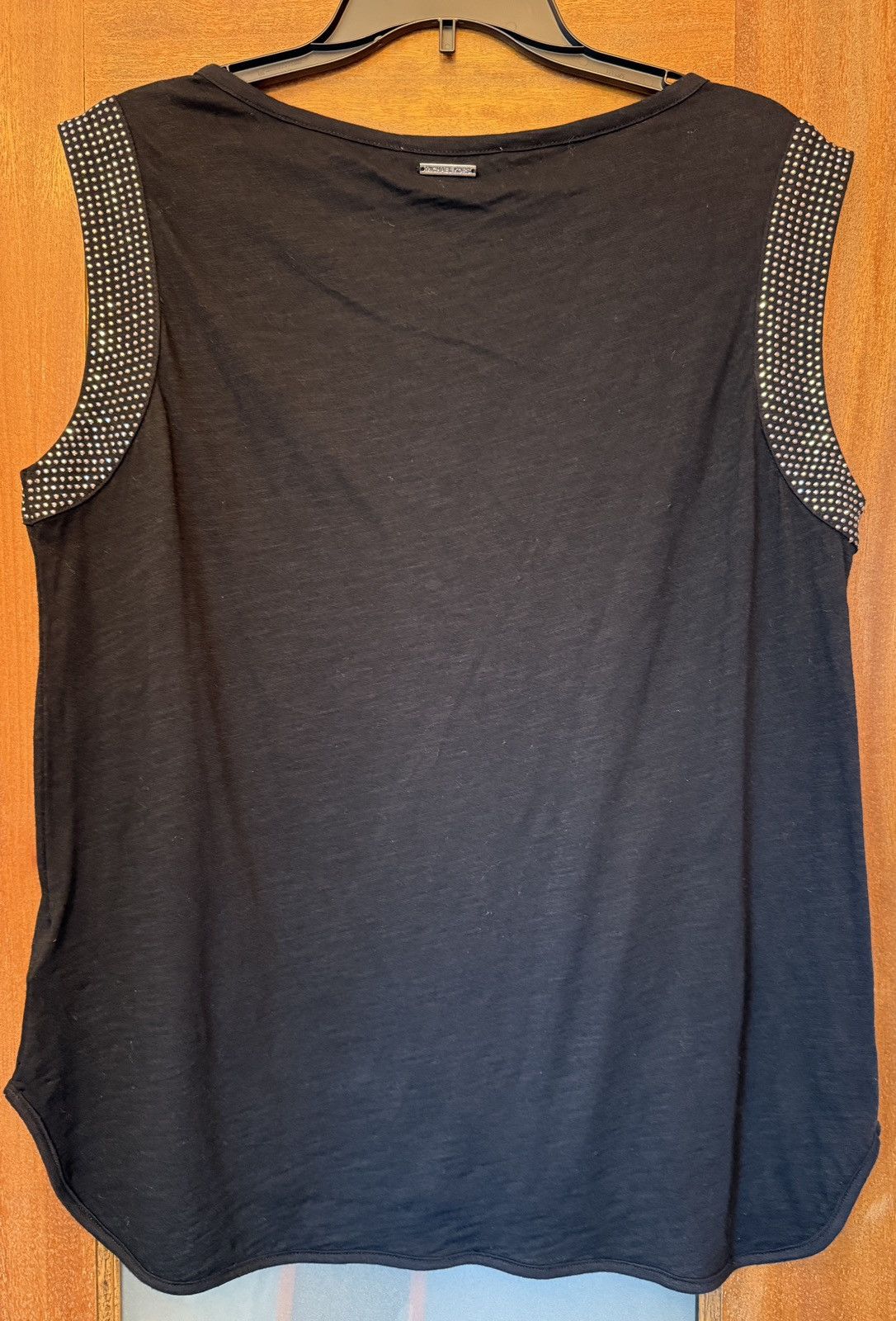 Michael Kors Michael Michael Kors Women Lot of 2 Black Tops New w Tags Size ONE SIZE - 12 Thumbnail