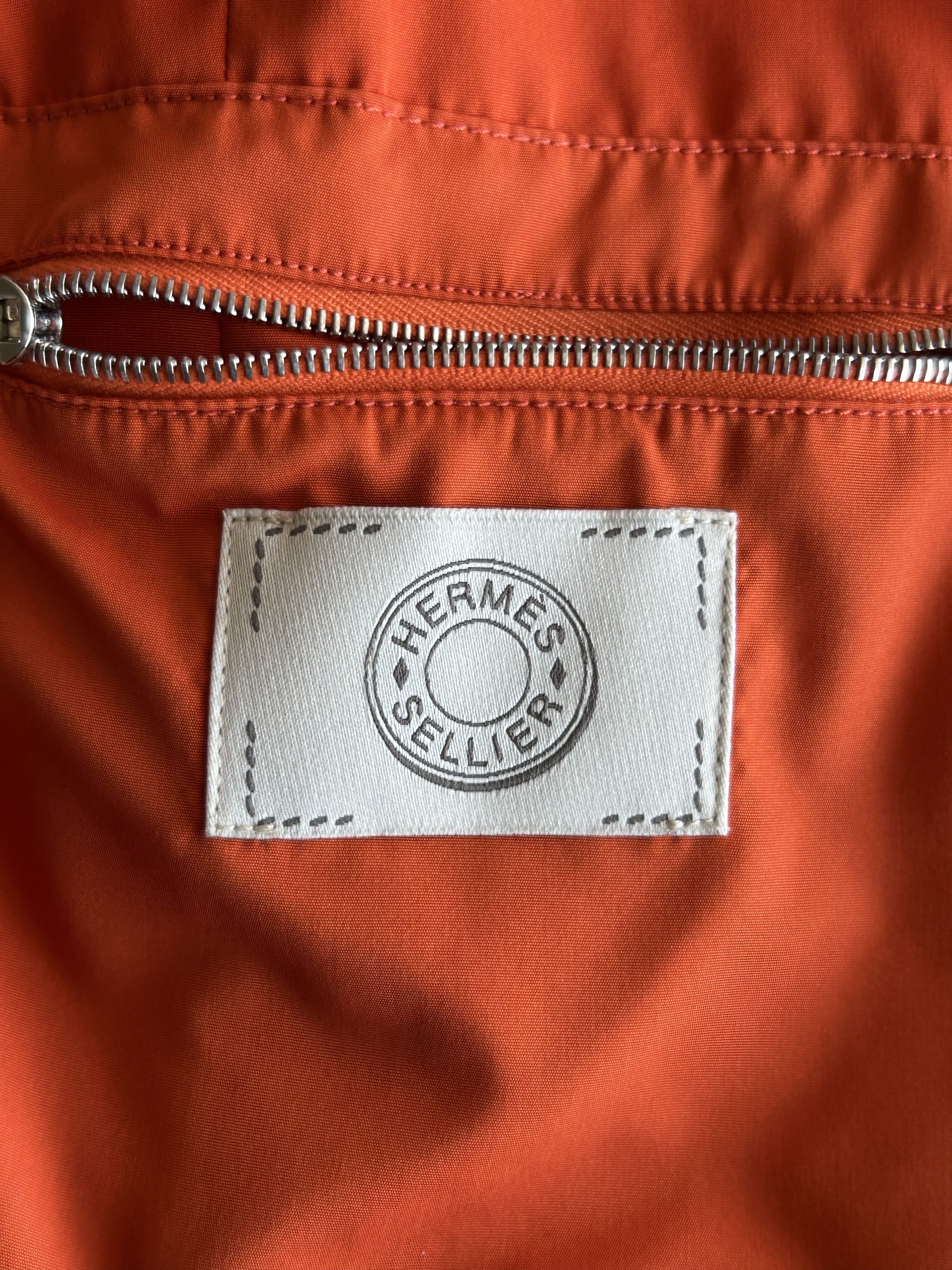 Hermes Hermes Orange Women's Jockey Vest Size M / US 6-8 / IT 42-44 - 3 Thumbnail
