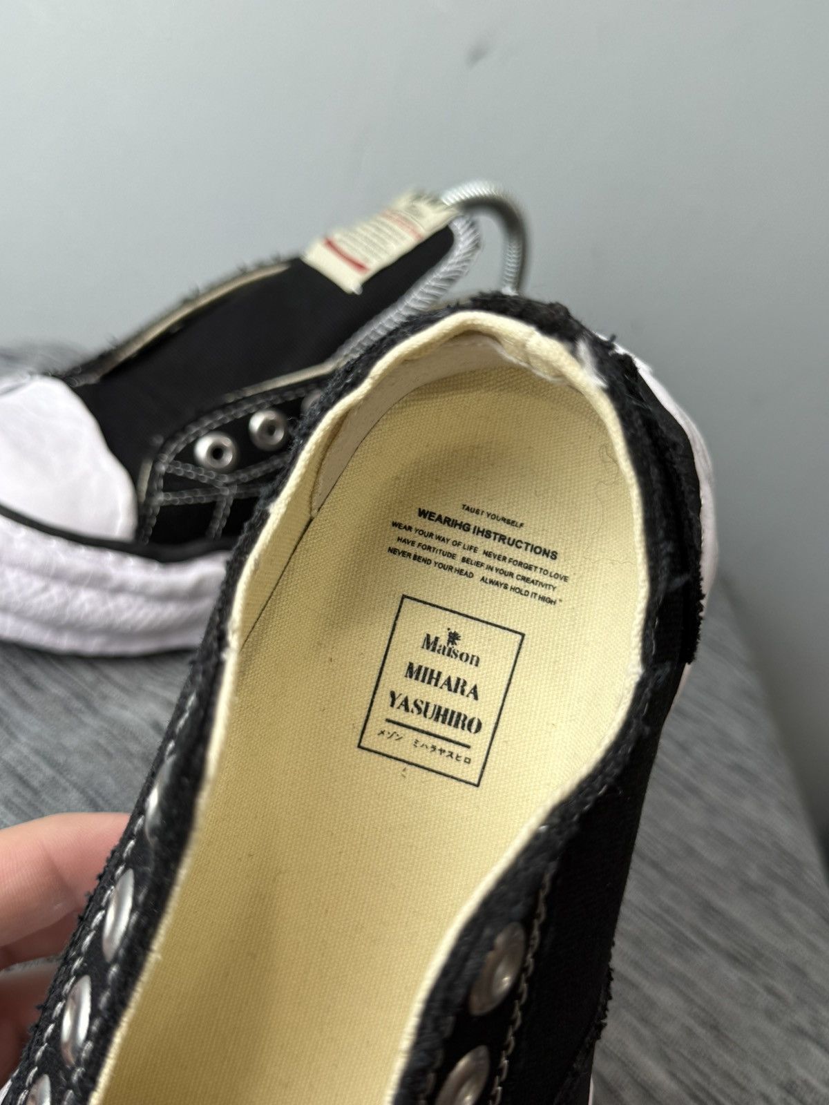 Other Rare! Maison Mihara Yasuhiro Og Low Sneakers Size US 6 / IT 36 - 10 Thumbnail
