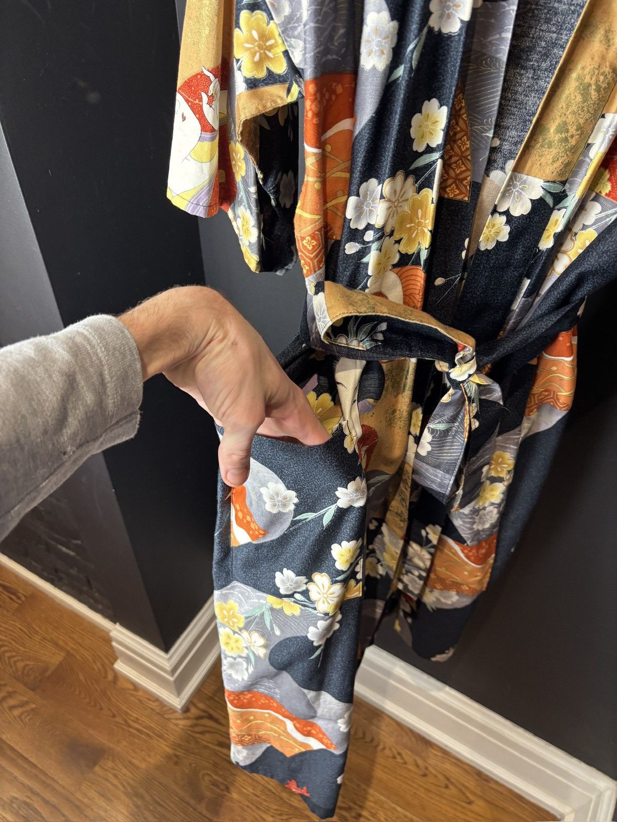 Vintage Made in Japan Vintage Bobe Cotton Bath Sleep Lounge Kimono Size L / US 10 / IT 46 - 10 Thumbnail