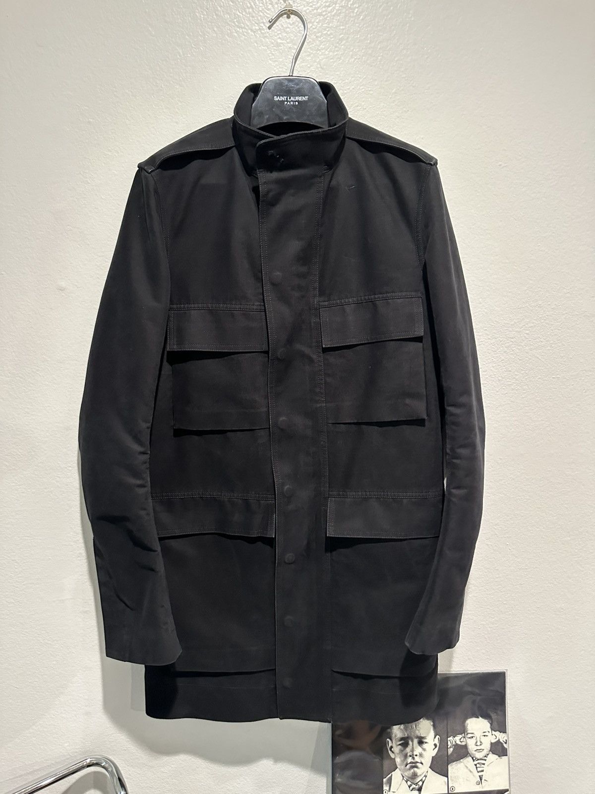Rick Owens FW16 Mastodon Heavy Cargo Field Jacket 50 Grailed