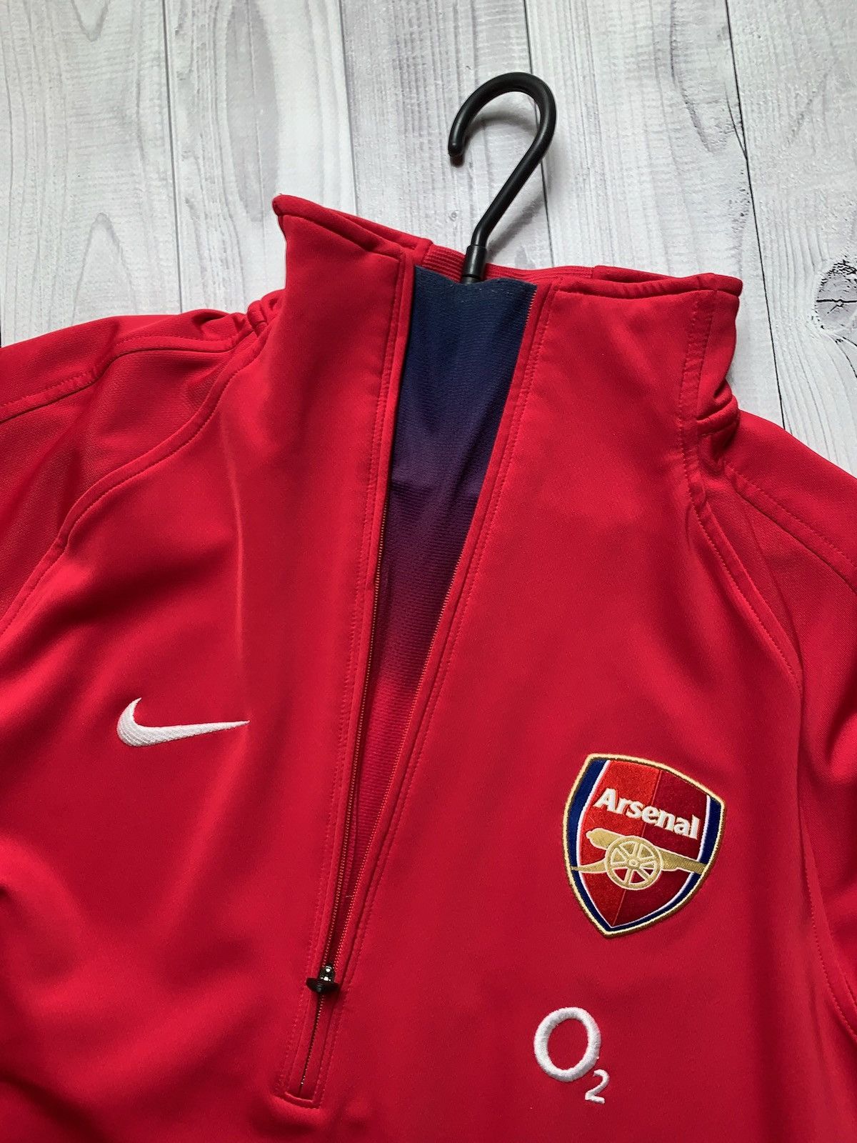 Vintage Vintage Nike Arsenal soccer sweatshirt rare Total 90 size M Size US M / EU 48-50 / 2 - 4 Thumbnail
