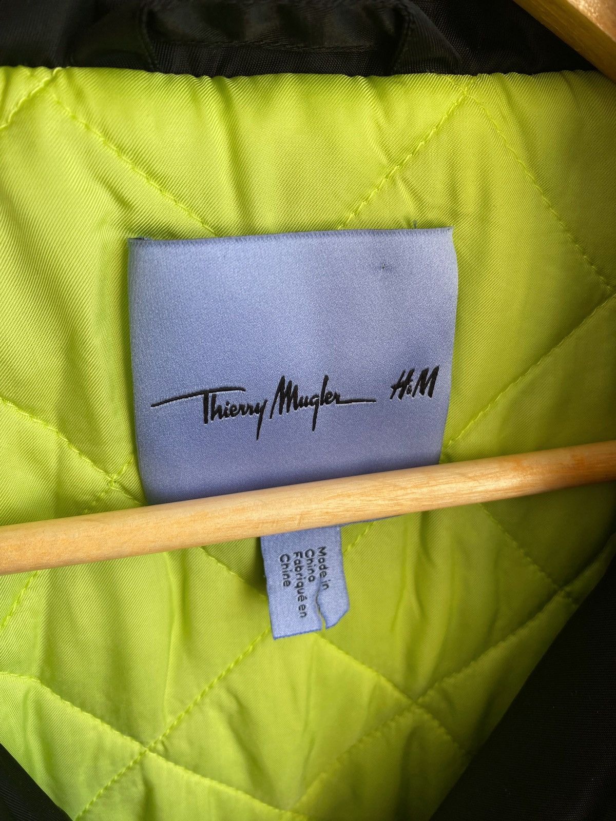 Mugler Mugler x H&M Nylon Bomber Jacket Size L Size US L / EU 52-54 / 3 - 10 Thumbnail