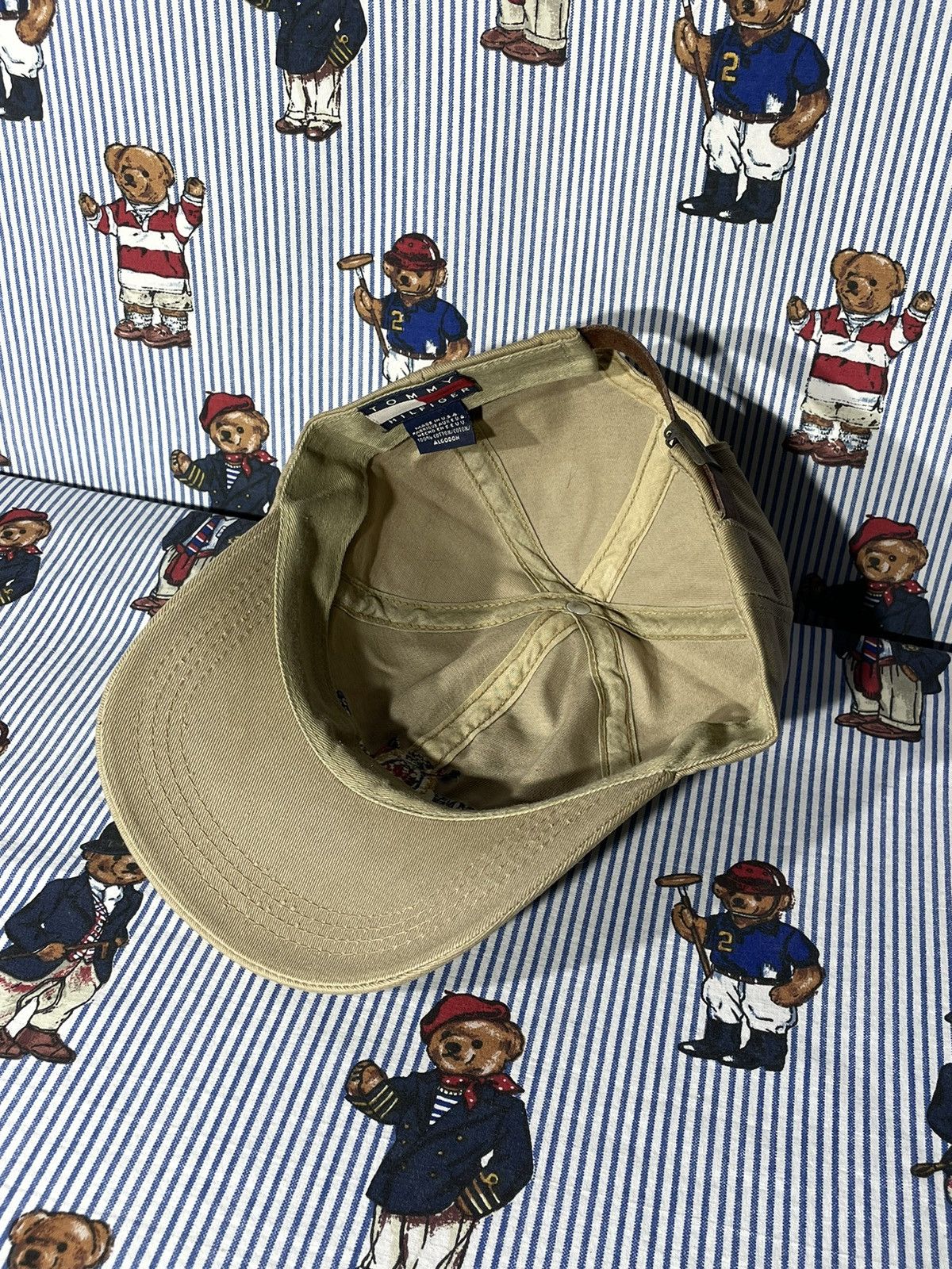 Tommy Hilfiger × Vintage Cap Tommy Hilfiger Lion Crest OG Vintage 90’s Size ONE SIZE - 11 Thumbnail