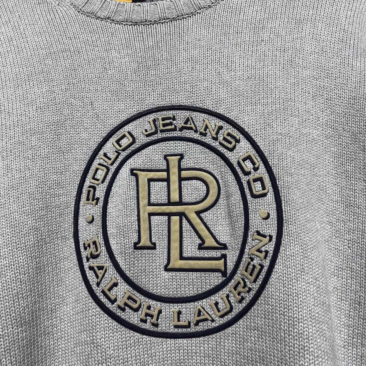 Polo Ralph Lauren Polo Jeans Company Ralph Lauren Sweater Y2K Vintage Size US L / EU 52-54 / 3 - 3 Thumbnail