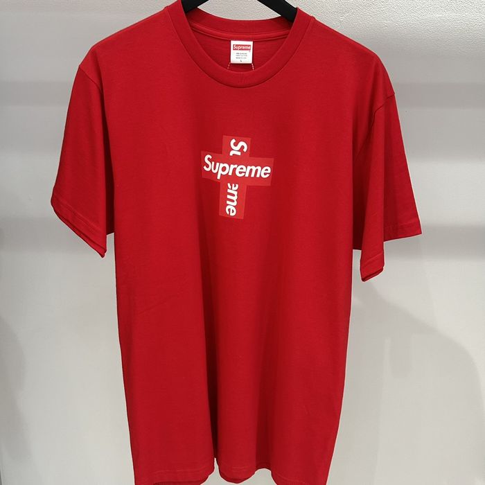 Supreme Cross Box Logo Tee, Supreme