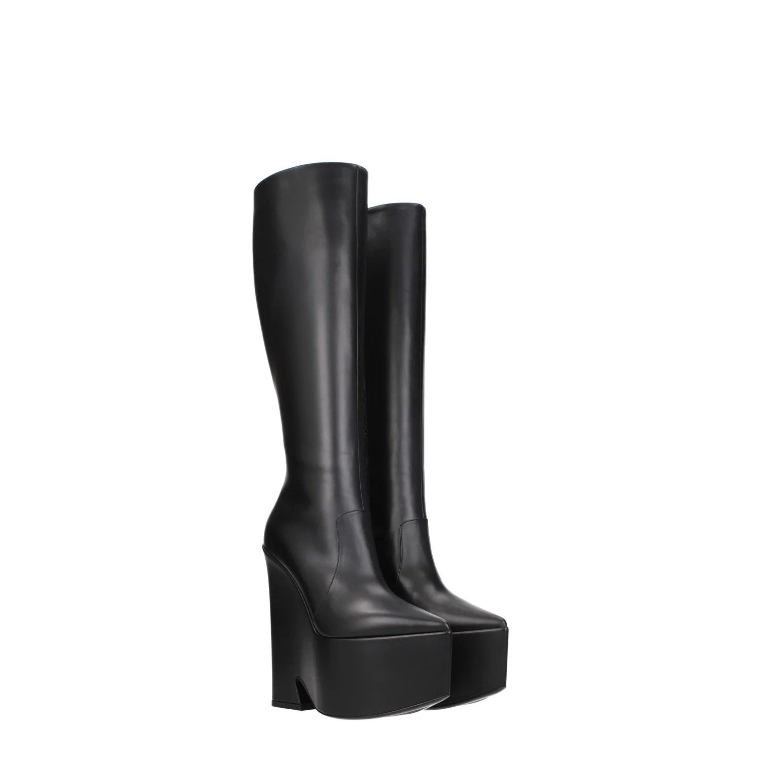 Versace ob1o1e0125 Leather Boots in Black Size US 10 / IT 40 - 2 Thumbnail