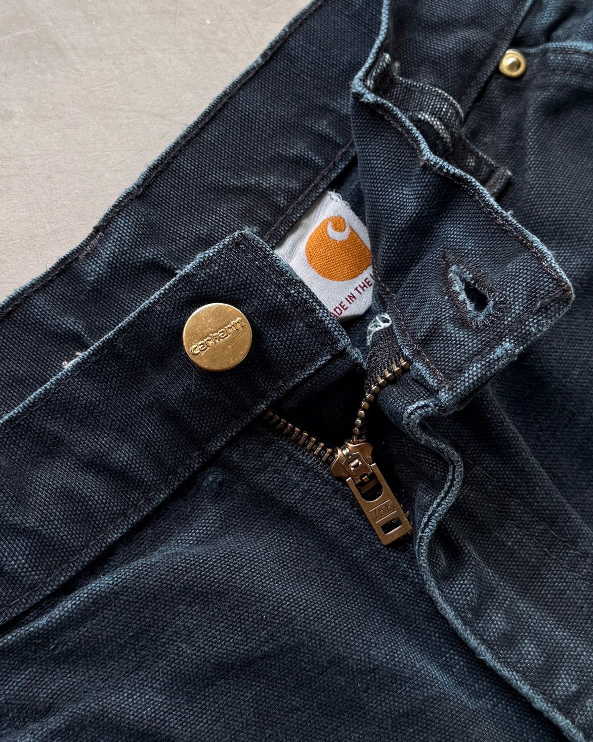 Carhartt Carhartt Doubleknee B01 Distressed Black Size US 34 / EU 50 - 11 Thumbnail
