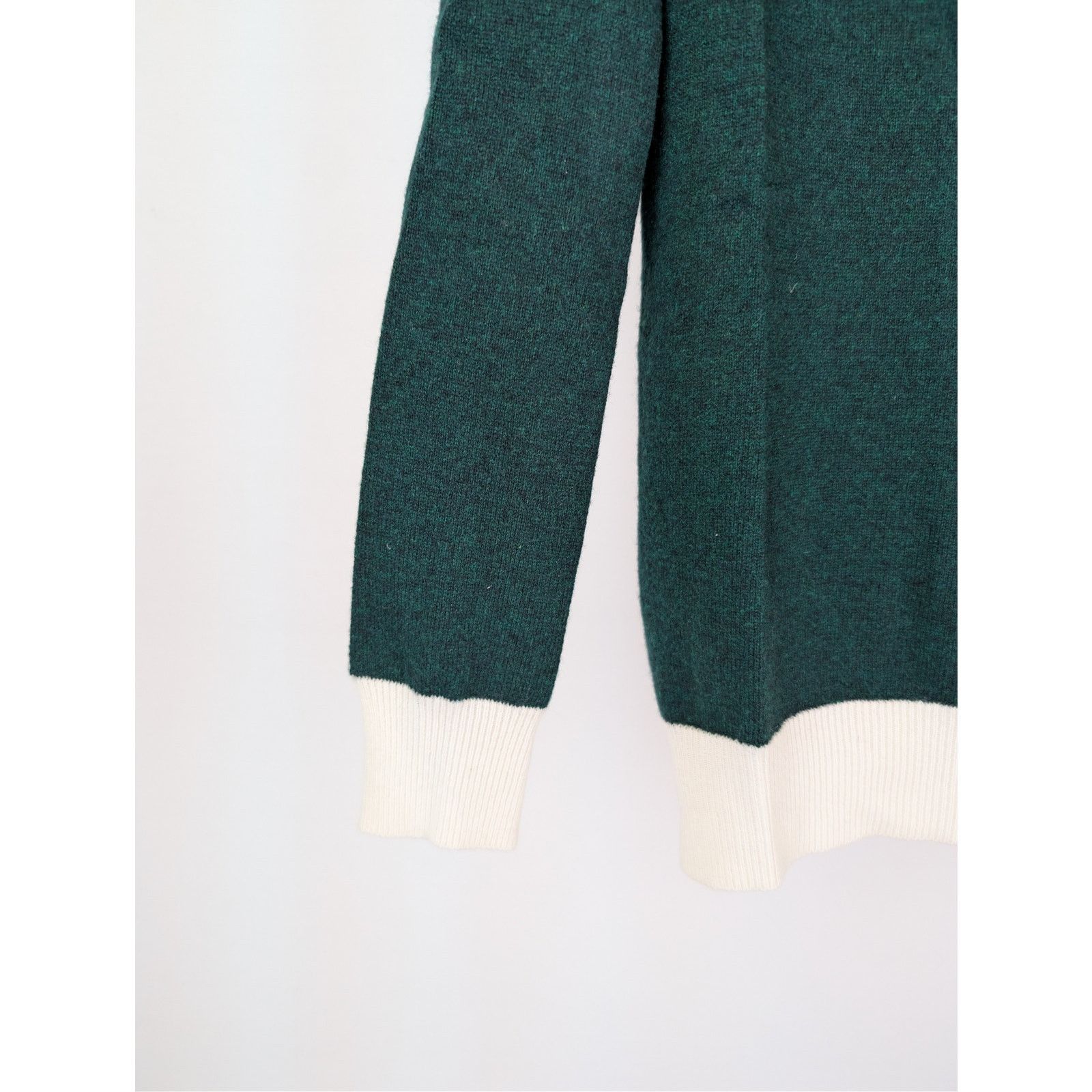 Kiton o1rshd1 CC20 Sweater Zip Hoodie Cardigan in Green Size US M / EU 48-50 / 2 - 13 Thumbnail