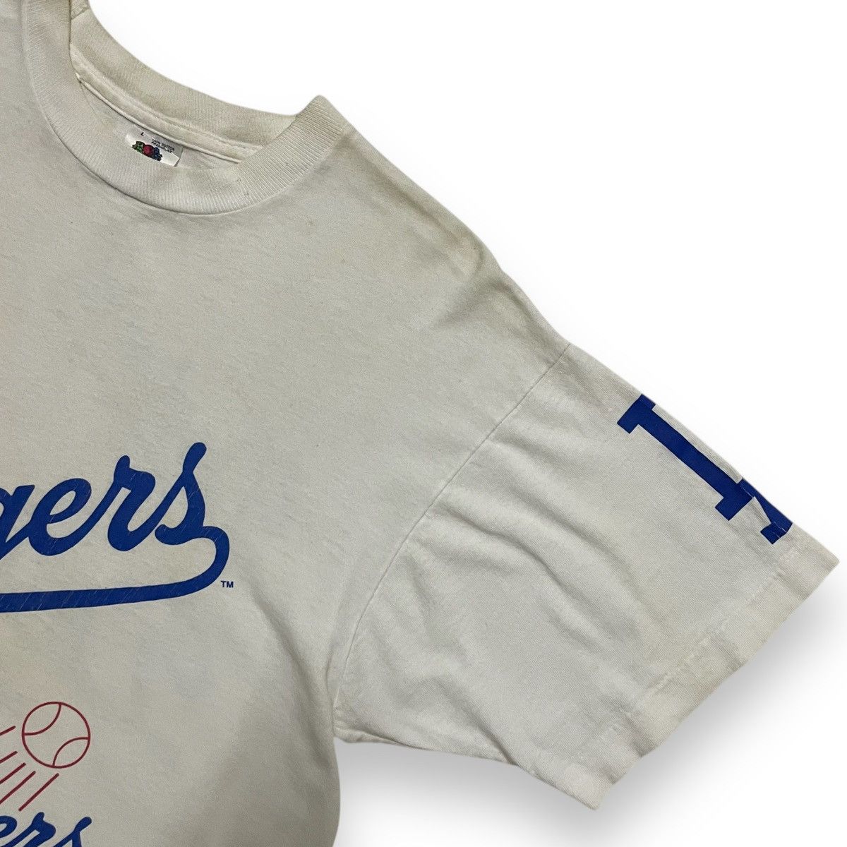 MLB Vintage 1990 Majestic LA Los Angeles Dodgers Team Size US M / EU 48-50 / 2 - 5 Thumbnail