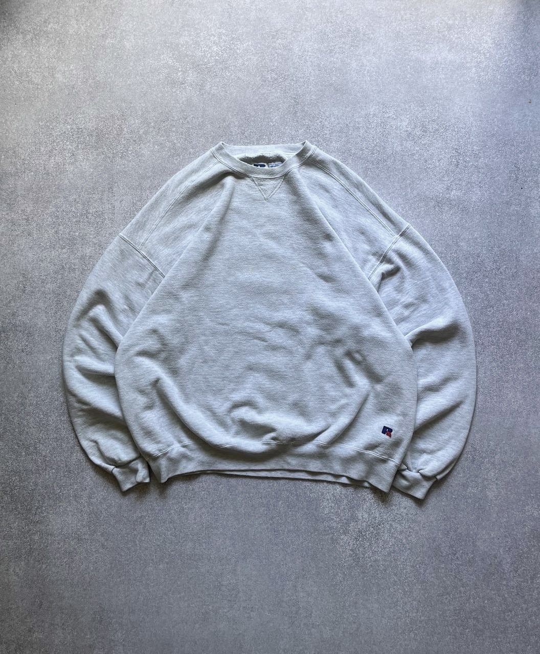 Russell Athletic × Vintage Vintage Russel Athletic Boxy Sweatshirt Y2K XXL Size US XXL / EU 58 / 5 - 2 Thumbnail