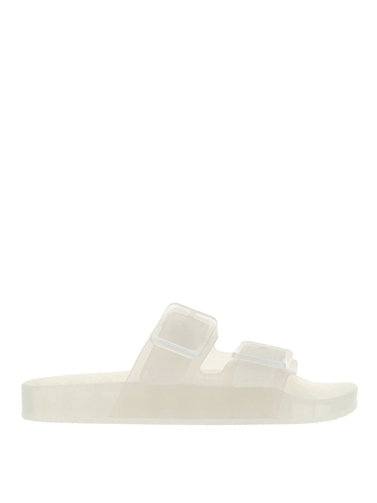 Balenciaga o1y0625 Rubber Slippers in Transparent Size US 12 / IT 42 - 1 Thumbnail