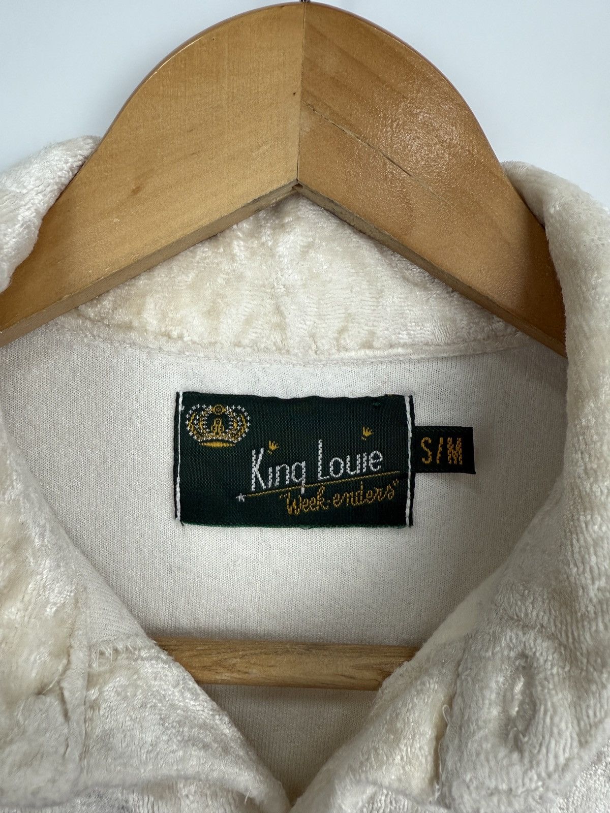 Sports Specialties 🇺🇸 Vintage 70s King Louie Velour Week-Ender Bowling Shirt Y2K Size US S / EU 44-46 / 1 - 6 Thumbnail