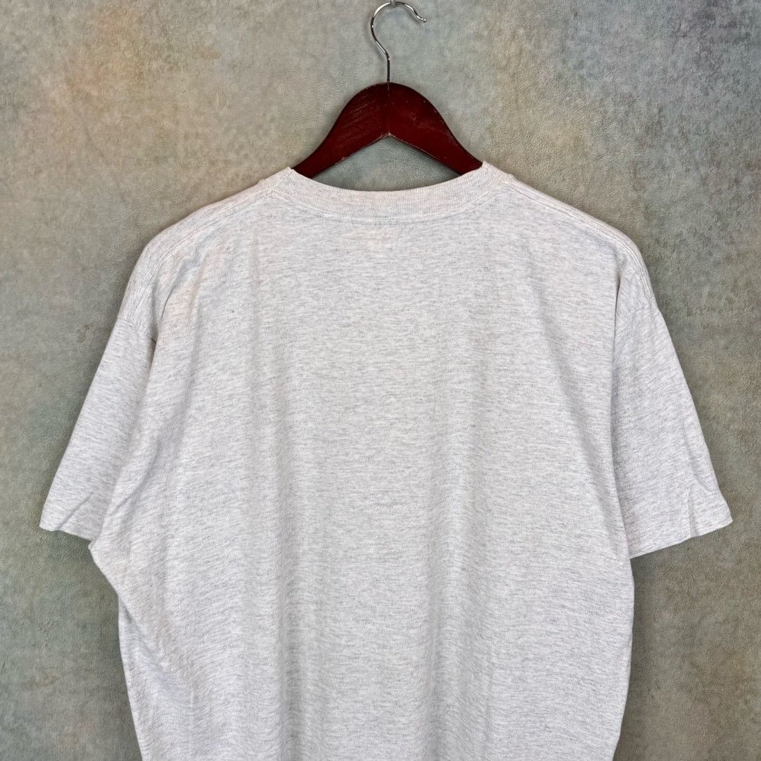 Tultex × Vintage VTG 90s US Navy T Shirt Sz XL Gray Military Single Stitch Size US XL / EU 56 / 4 - 8 Thumbnail