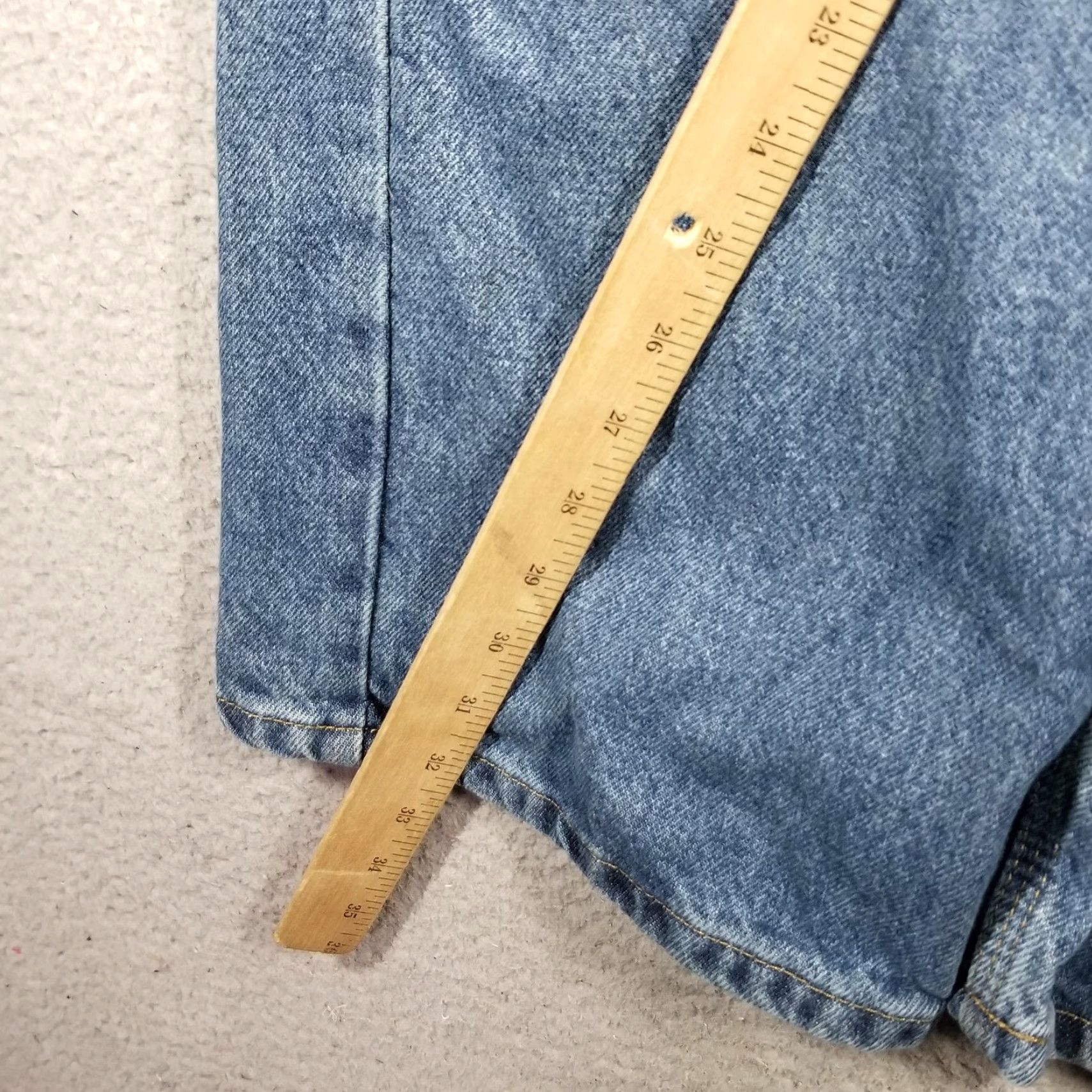 Carhartt Carhartt Jeans Mens 38x32 Blue Relaxed Fit Denim Workwear Five Pocket B460DPS Size US 38 / EU 54 - 7 Thumbnail