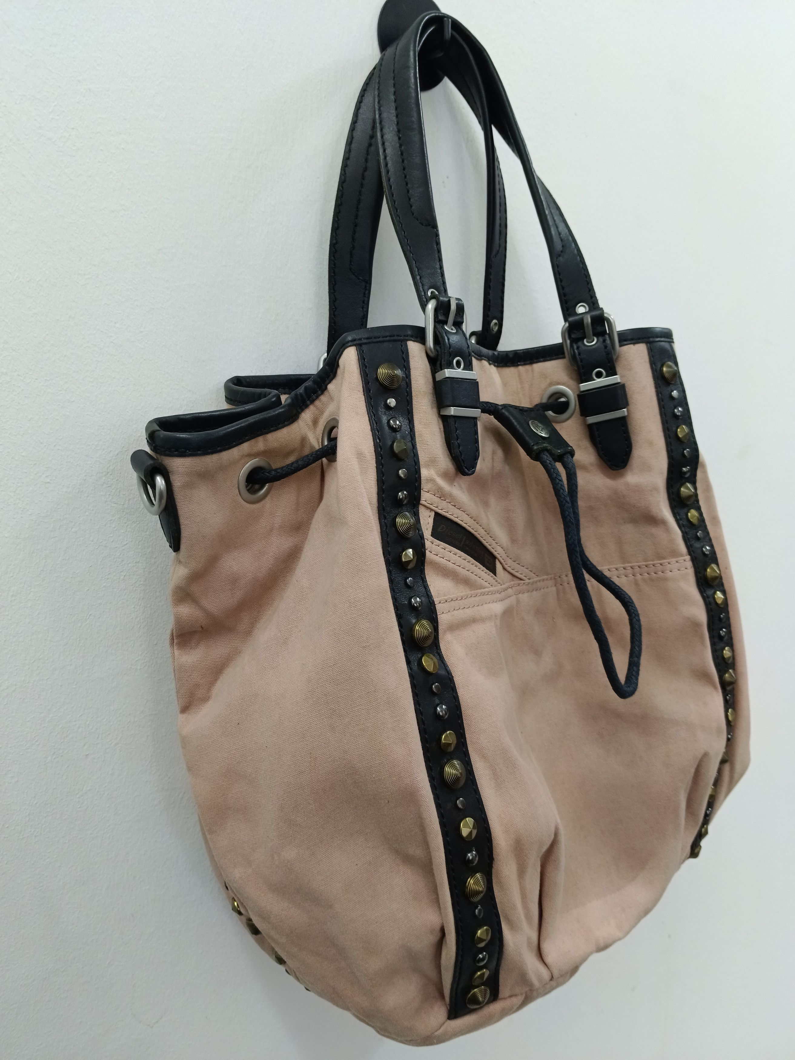 Diesel Archive Diesel Studded DrawstringTotebag Size ONE SIZE - 3 Thumbnail