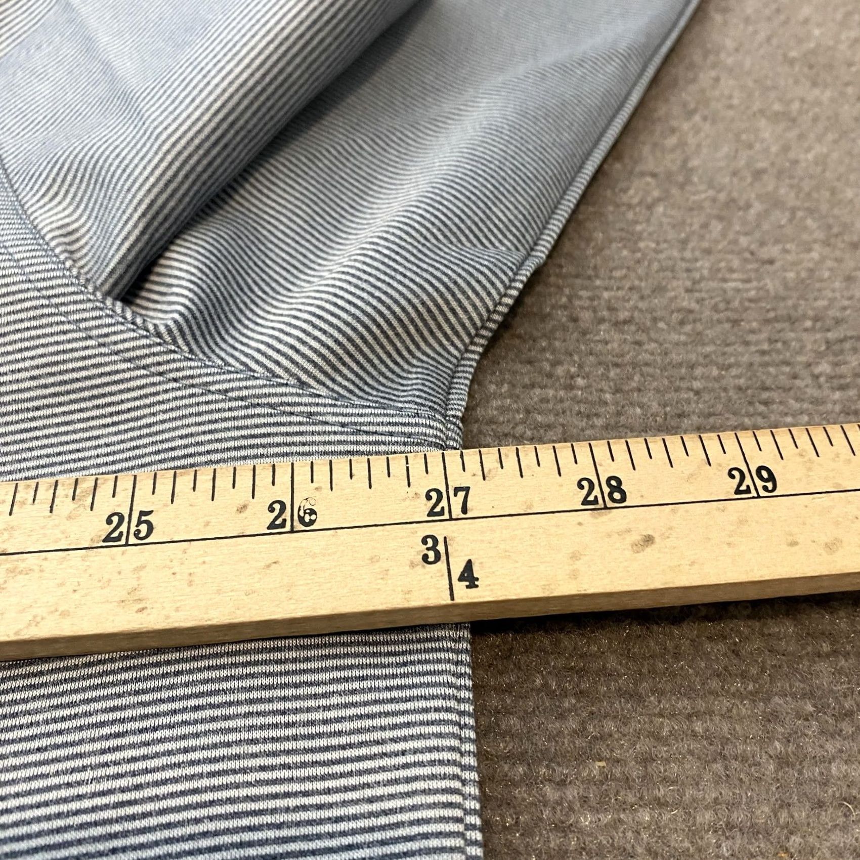 Vintage Hickey Freeman Sweater Mens 2XL Gray Micro Stripe Quarter Zip Size US XXL / EU 58 / 5 - 7 Thumbnail