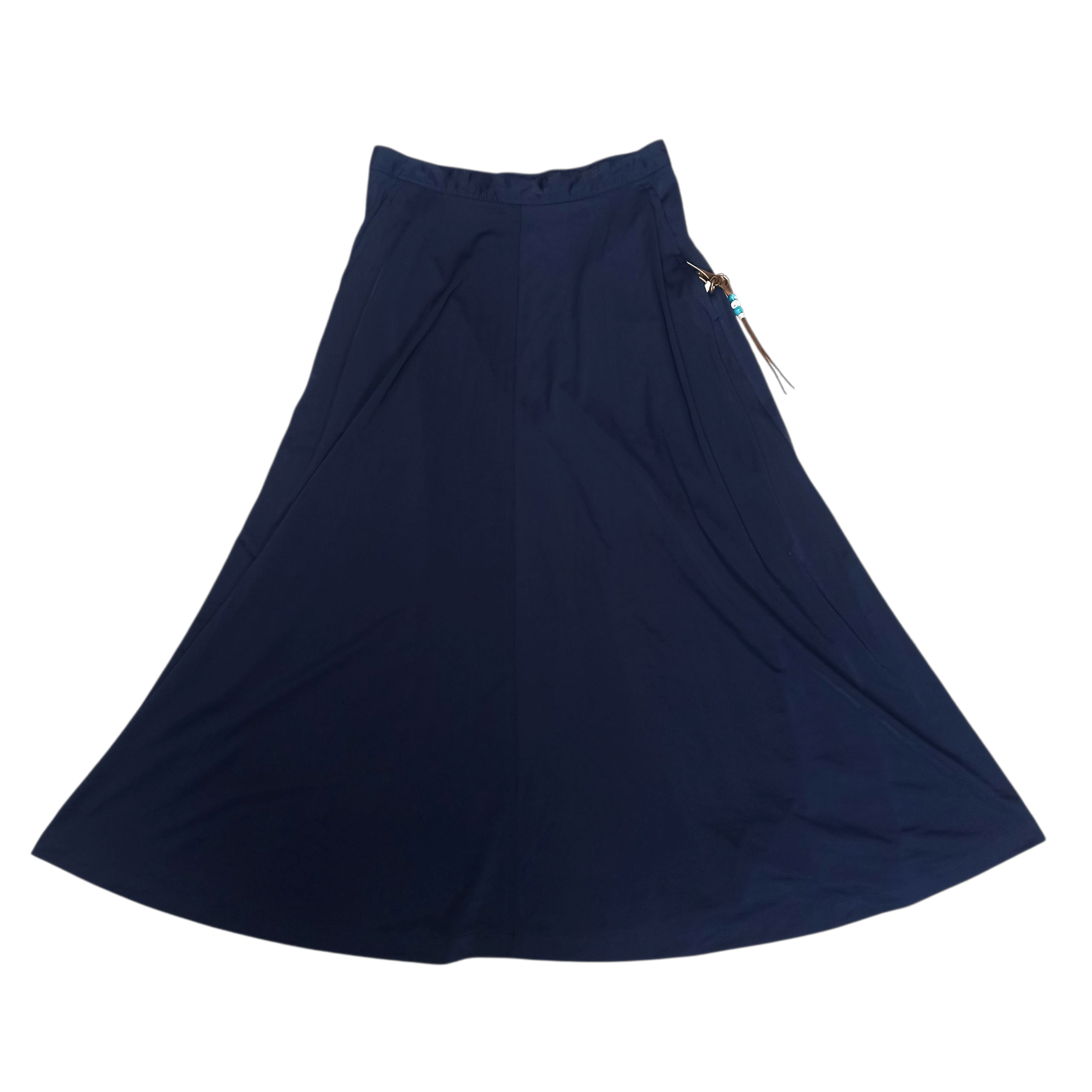 Comme des Garcons Blue Navy midi Skirt Comme des Garcons Size 28" / US 6 / IT 42 - 1 Thumbnail