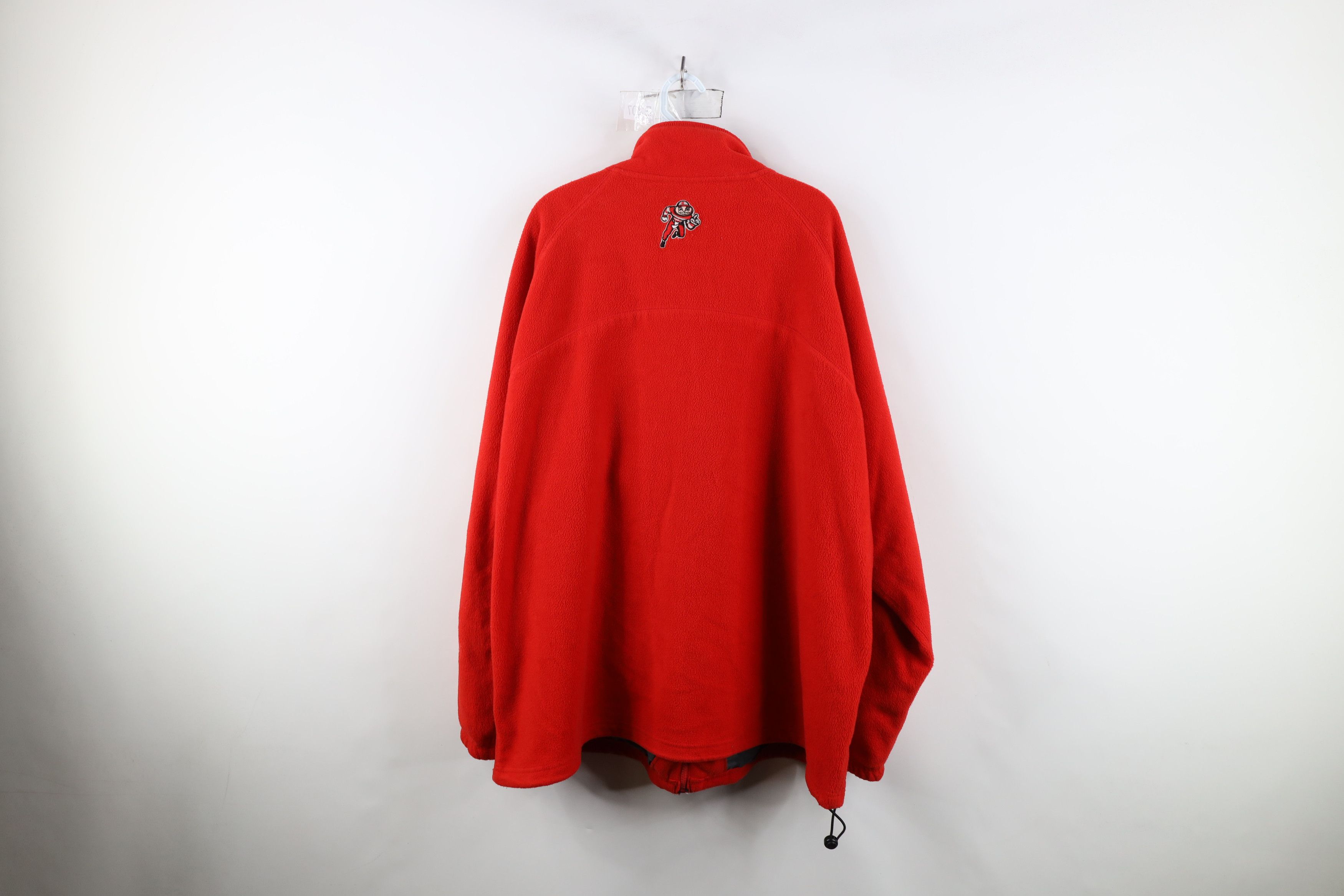 Vintage Vintage 90s Y2K Brutus Ohio State University Fleece Jacket Size US XXL / EU 58 / 5 - 15 Thumbnail