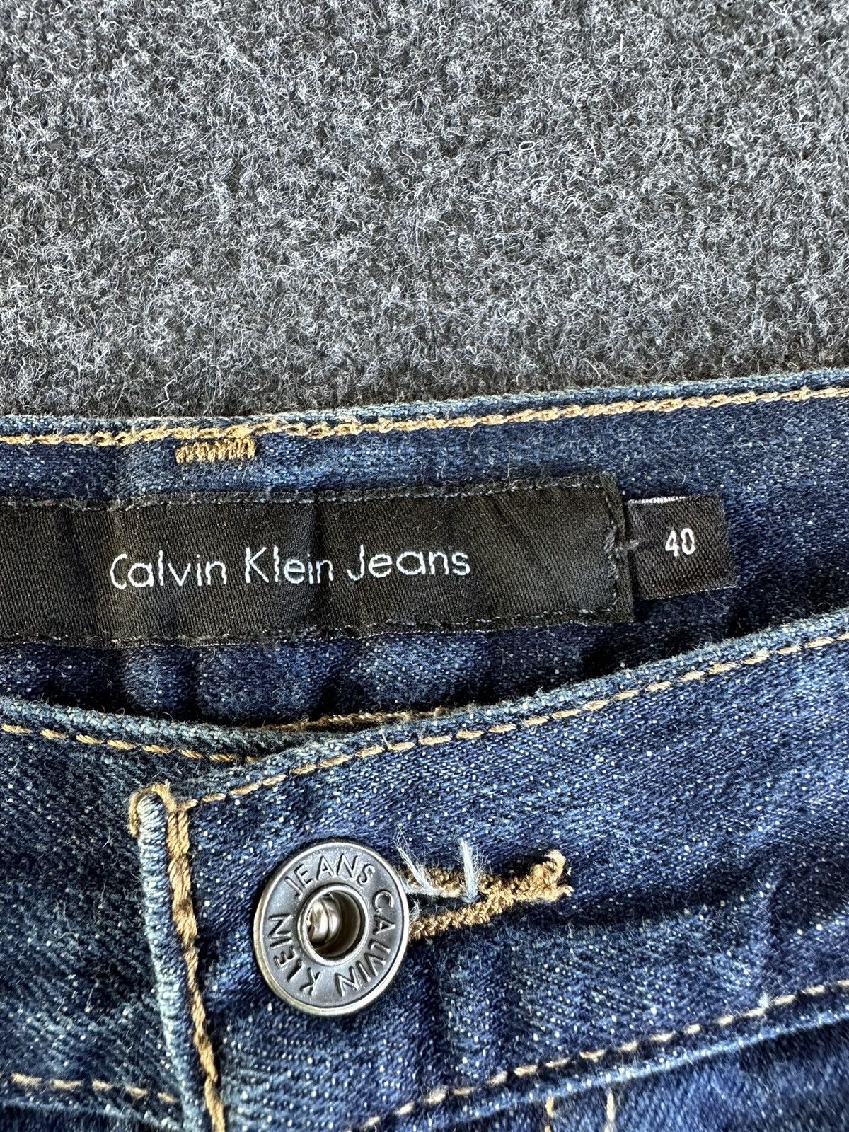 Calvin Klein × Designer × Vintage Vintage Calvin Klein Denim Big Size D275 Size US 40 / EU 56 - 11 Thumbnail