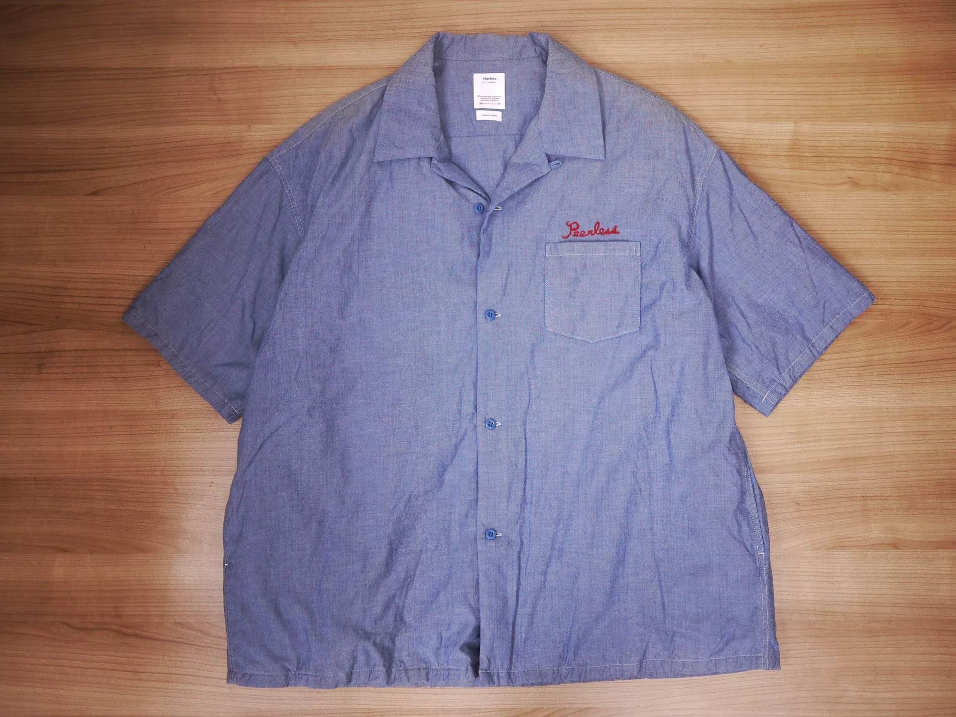 Visvim VISVIM 24AW WALLIS DOWN SHIRT INDIGO Size US XL / EU 56 / 4 - 1 Thumbnail