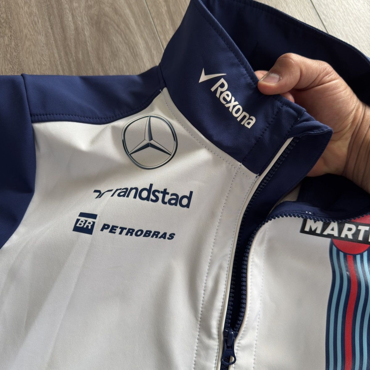 Mercedes-Benz Hackett London x Mercedes-Benz Martini Racing Jacket Size US L / EU 52-54 / 3 - 6 Thumbnail