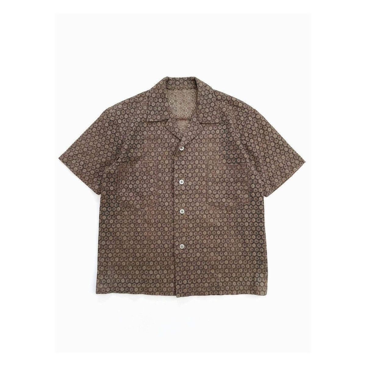 Handmade × Vintage Vintage Lace Two-Pocket Shirt Size US M / EU 48-50 / 2 - 2 Thumbnail