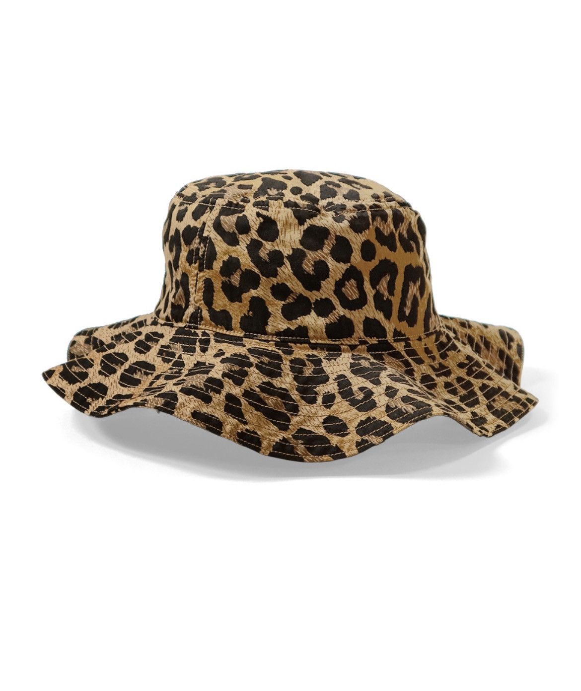 Kapital Kapital Cotton Herringbone Leopard Pattern Bucket Tulip HAT Size ONE SIZE - 2 Thumbnail