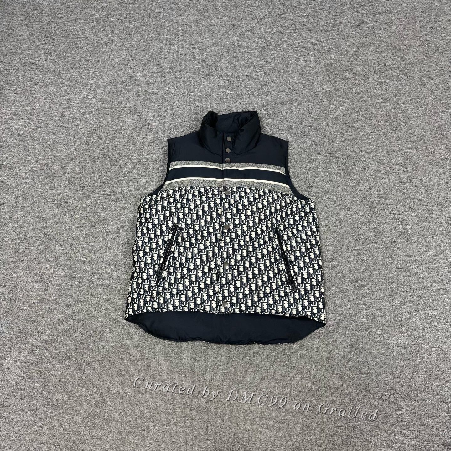 Dior Dior Limited Oblique Double-Sided Down Vest Size US S / EU 44-46 / 1 - 1 Thumbnail