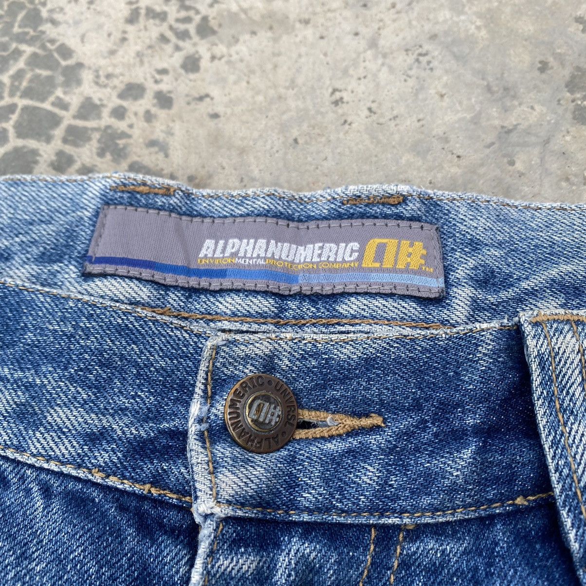 Alphanumeric ALPHA NUMERIC Vintage Baggy Jeans Size US 36 / EU 52 - 10 Thumbnail